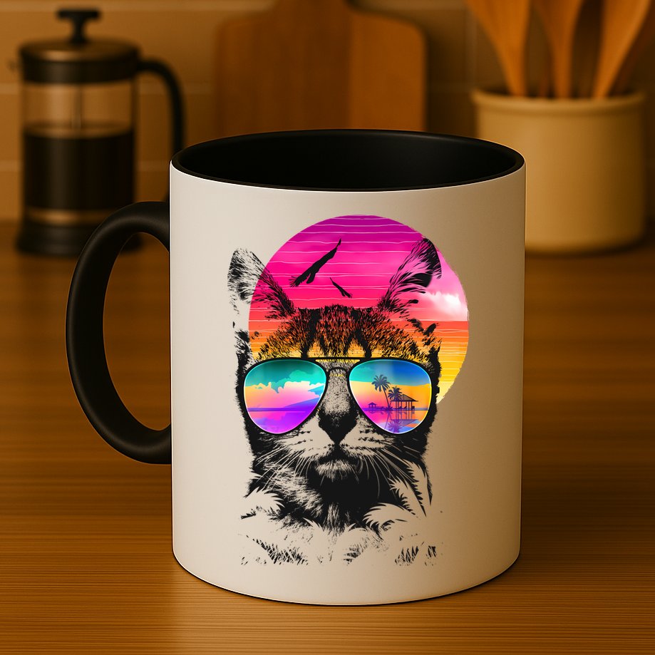 Summer Cat Mug