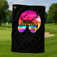 Summer Cat Golf Towel