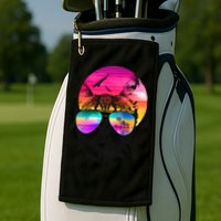Summer Cat Golf Towel