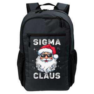 Sigma Claus Santa Funny Christmas Rizz Male The Rizzler Meme Daily Commute Backpack