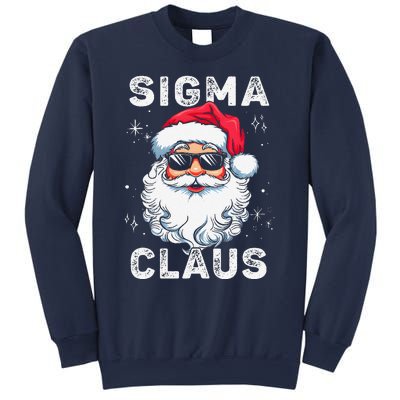 Sigma Claus Santa Funny Christmas Rizz Male The Rizzler Meme Sweatshirt