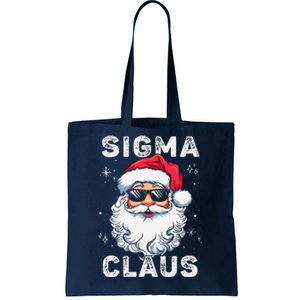 Sigma Claus Santa Funny Christmas Rizz Male The Rizzler Meme Tote Bag