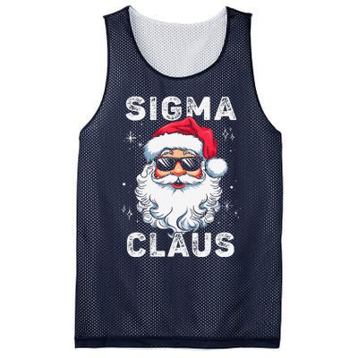 Sigma Claus Santa Funny Christmas Rizz Male The Rizzler Meme Mesh Reversible Basketball Jersey Tank