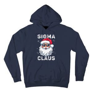 Sigma Claus Santa Funny Christmas Rizz Male The Rizzler Meme Tall Hoodie