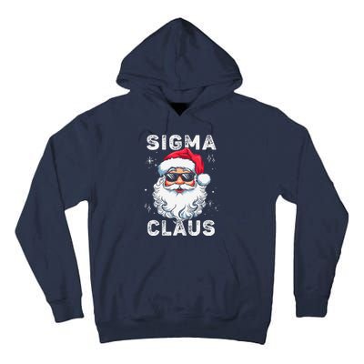 Sigma Claus Santa Funny Christmas Rizz Male The Rizzler Meme Tall Hoodie