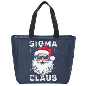 Sigma Claus Santa Funny Christmas Rizz Male The Rizzler Meme Zip Tote Bag