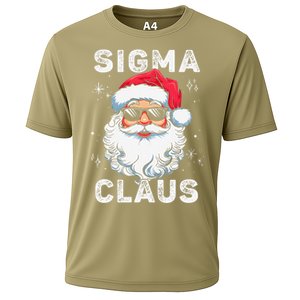 Sigma Claus Santa Funny Christmas Rizz Male The Rizzler Meme Cooling Performance Crew T-Shirt