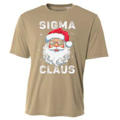 Sigma Claus Santa Funny Christmas Rizz Male The Rizzler Meme Cooling Performance Crew T-Shirt