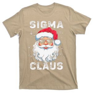 Sigma Claus Santa Funny Christmas Rizz Male The Rizzler Meme T-Shirt