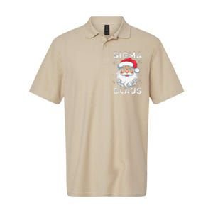 Sigma Claus Santa Funny Christmas Rizz Male The Rizzler Meme Softstyle Adult Sport Polo