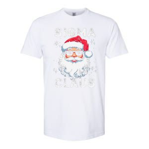 Sigma Claus Santa Funny Christmas Rizz Male The Rizzler Meme Softstyle CVC T-Shirt