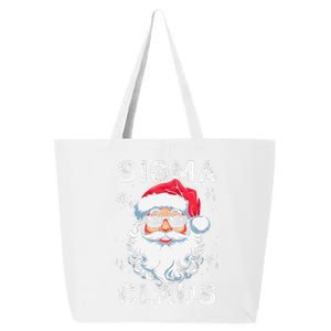 Sigma Claus Santa Funny Christmas Rizz Male The Rizzler Meme 25L Jumbo Tote