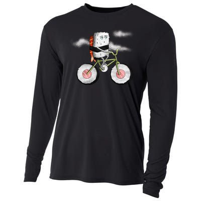 Sushi Cycling Cooling Performance Long Sleeve Crew