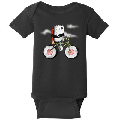 Sushi Cycling Baby Bodysuit