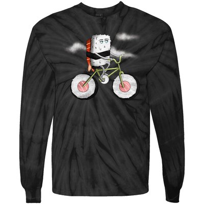 Sushi Cycling Tie-Dye Long Sleeve Shirt