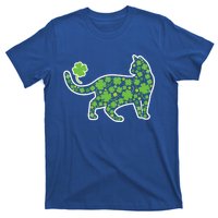 Shamrock Cat St Patricks Day For Irish Feline Lover Gift T-Shirt