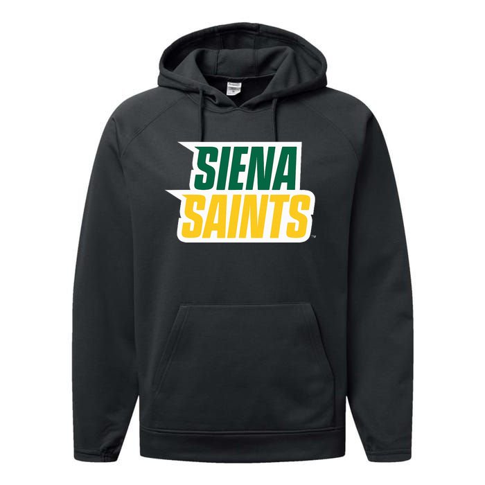 Siena College Saints Performance Fleece Hoodie