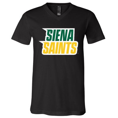 Siena College Saints V-Neck T-Shirt