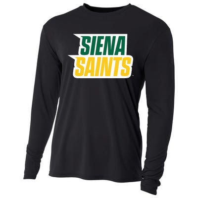 Siena College Saints Cooling Performance Long Sleeve Crew