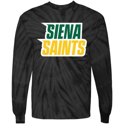 Siena College Saints Tie-Dye Long Sleeve Shirt