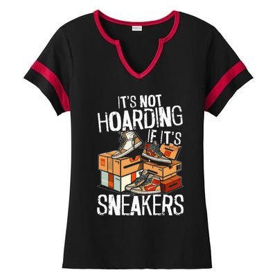 Shoe Collector Sneakerhead Shoe Lover I Love Sneakers Ladies Halftime Notch Neck Tee