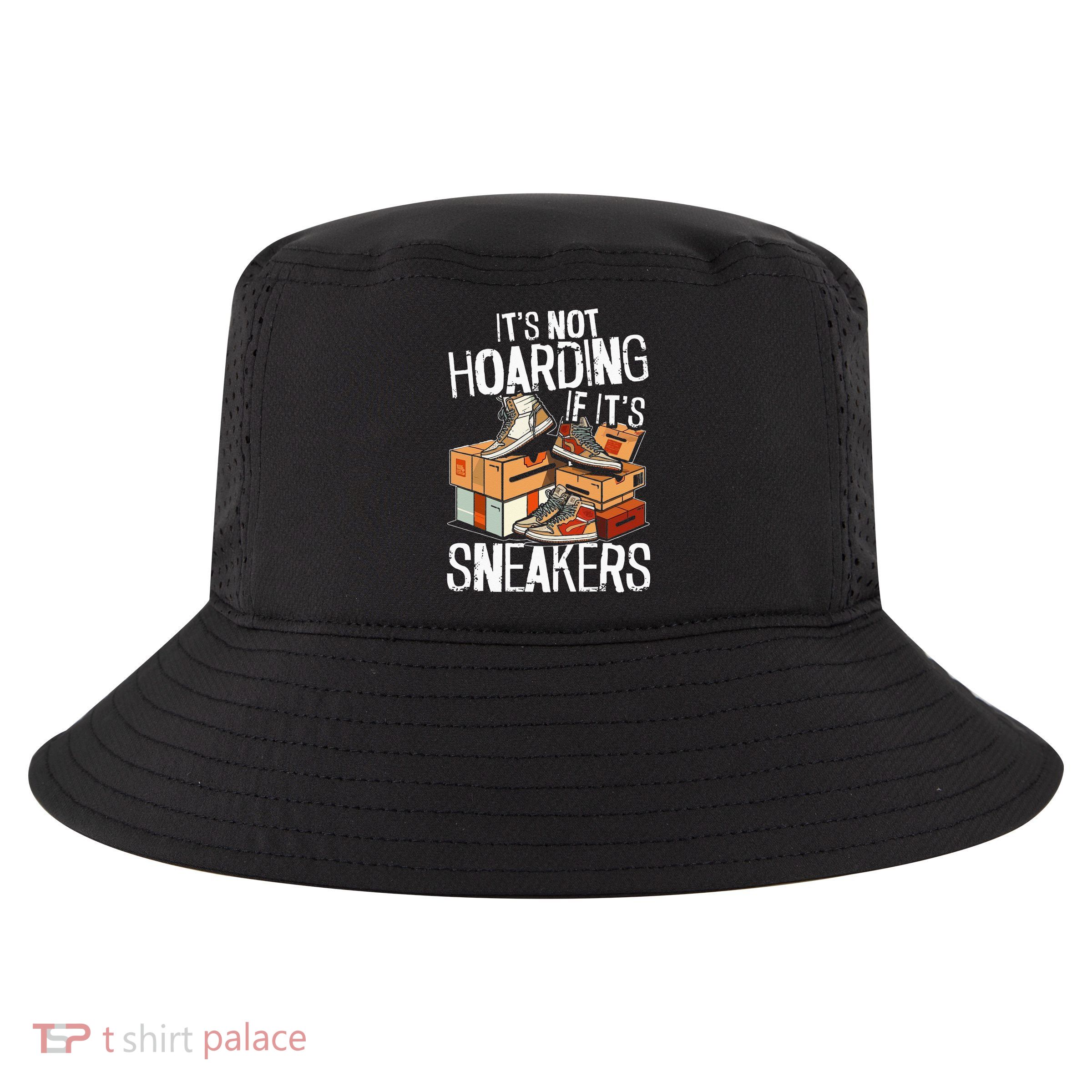 Shoe Collector Sneakerhead Shoe Lover I Love Sneakers Cool Comfort Performance Bucket Hat