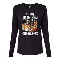 Shoe Collector Sneakerhead Shoe Lover I Love Sneakers Womens Cotton Relaxed Long Sleeve T-Shirt