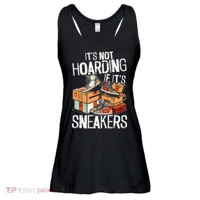 Shoe Collector Sneakerhead Shoe Lover I Love Sneakers Ladies Essential Flowy Tank