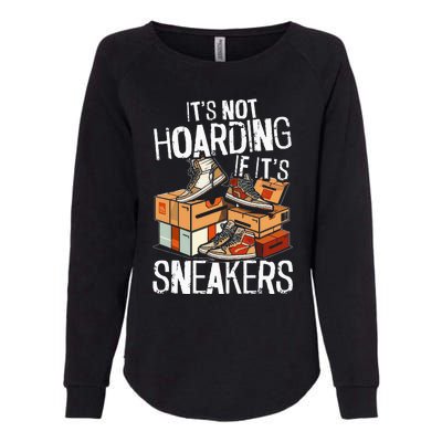 Shoe Collector Sneakerhead Shoe Lover I Love Sneakers Womens California Wash Sweatshirt