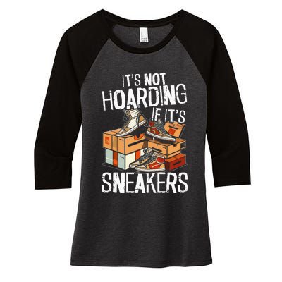 Shoe Collector Sneakerhead Shoe Lover I Love Sneakers Women's Tri-Blend 3/4-Sleeve Raglan Shirt