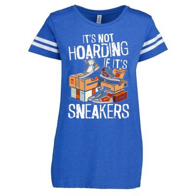 Shoe Collector Sneakerhead Shoe Lover I Love Sneakers Enza Ladies Jersey Football T-Shirt