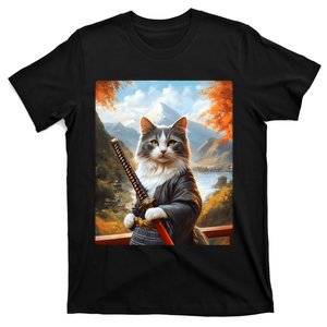 Samurai Cat T-Shirt