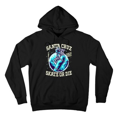 Santa Cruz Skateboard Retro Vintage Street Wear Astronaut Hoodie