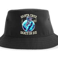 Santa Cruz Skateboard Retro Vintage Street Wear Astronaut Sustainable Bucket Hat