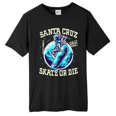 Santa Cruz Skateboard Retro Vintage Street Wear Astronaut Tall Fusion ChromaSoft Performance T-Shirt