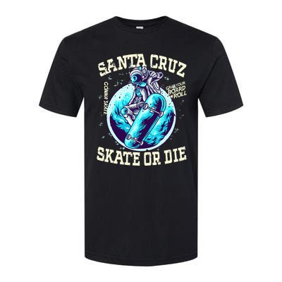 Santa Cruz Skateboard Retro Vintage Street Wear Astronaut Softstyle CVC T-Shirt