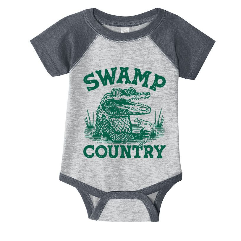 Swamp Country Infant Baby Jersey Bodysuit