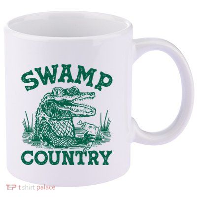 Swamp Country 11oz C Handle Ceramic Mug