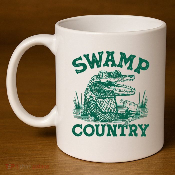 Swamp Country 11oz C Handle Ceramic Mug