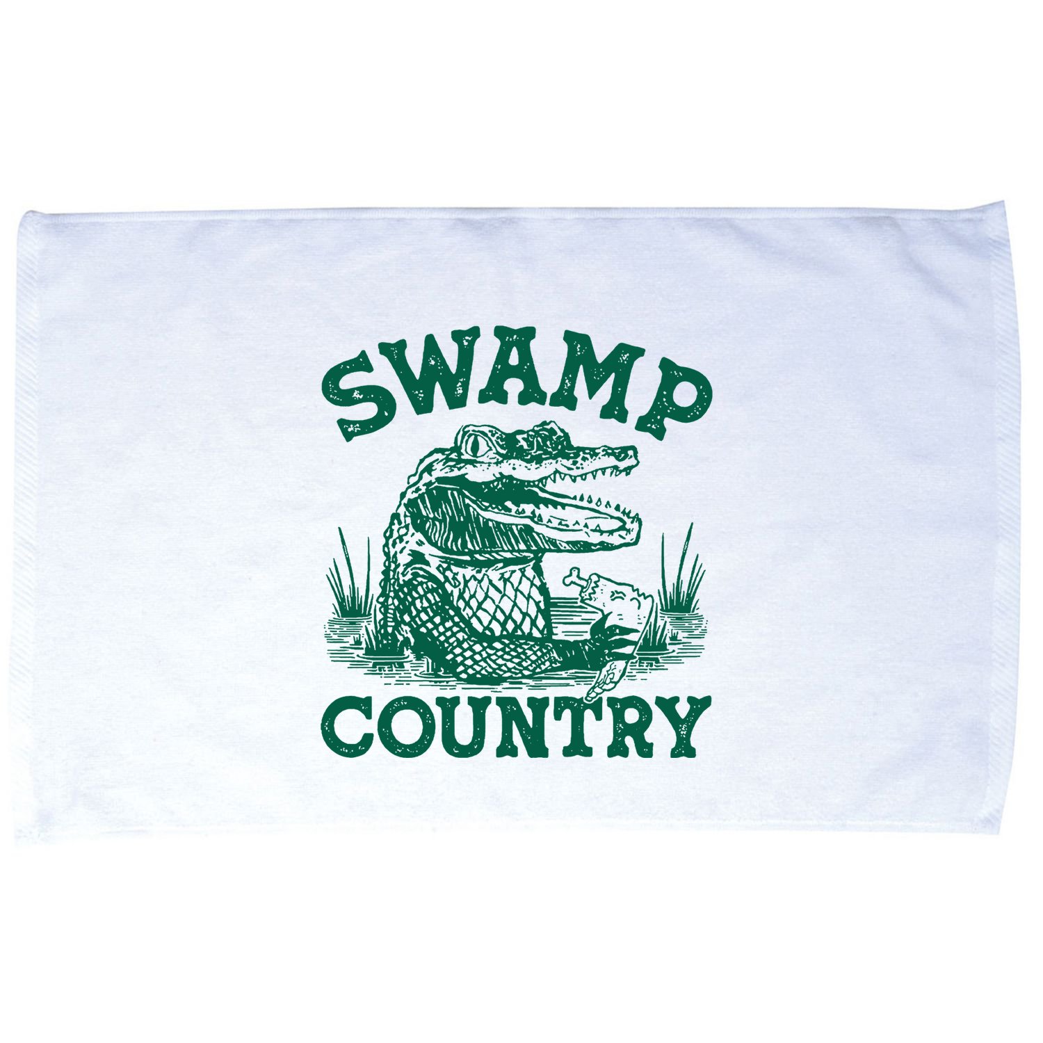 Swamp Country Microfiber Hand Towel