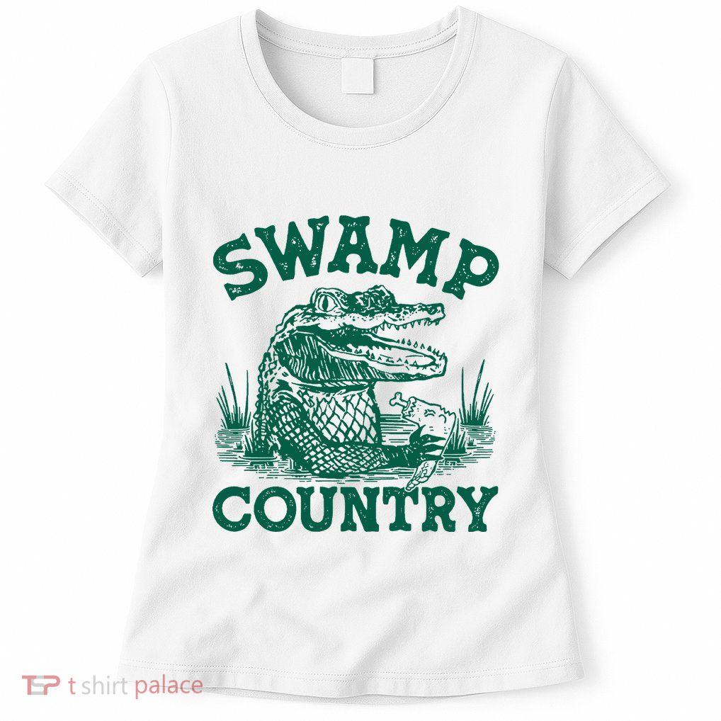 Swamp Country Womens T-Shirt