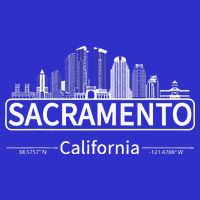 Sacramento California Skyline Travel to Sacramento Premium T-Shirt