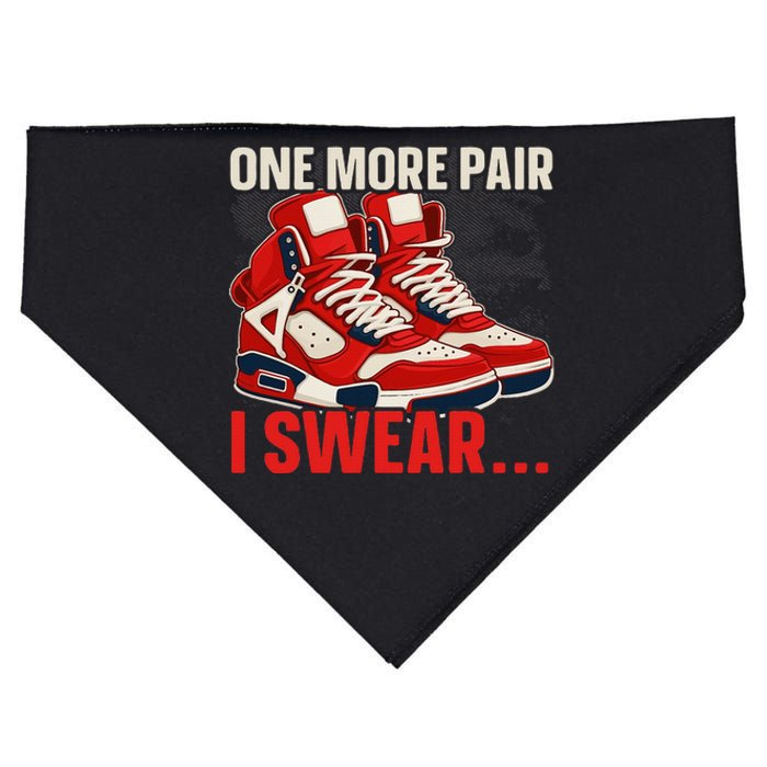 Shoe Collector Sneakerhead Shoe Lover I Love Sneakers USA-Made Doggie Bandana