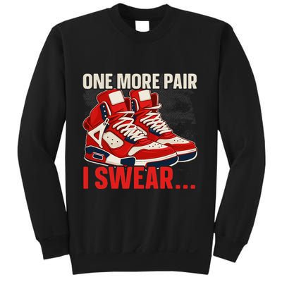 Shoe Collector Sneakerhead Shoe Lover I Love Sneakers Sweatshirt