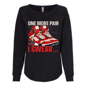 Shoe Collector Sneakerhead Shoe Lover I Love Sneakers Womens California Wash Sweatshirt