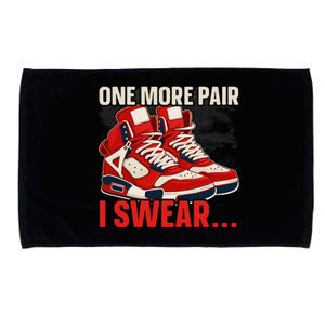 Shoe Collector Sneakerhead Shoe Lover I Love Sneakers Microfiber Hand Towel