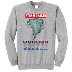 Storm Chaser Stormchaser Tornado Classes Storm Chaser Tall Sweatshirt