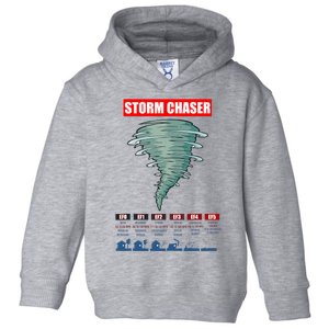 Storm Chaser Stormchaser Tornado Classes Storm Chaser Toddler Hoodie