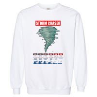 Storm Chaser Stormchaser Tornado Classes Storm Chaser Garment-Dyed Sweatshirt