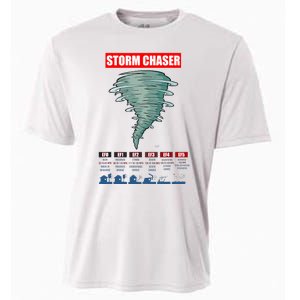 Storm Chaser Stormchaser Tornado Classes Storm Chaser Cooling Performance Crew T-Shirt